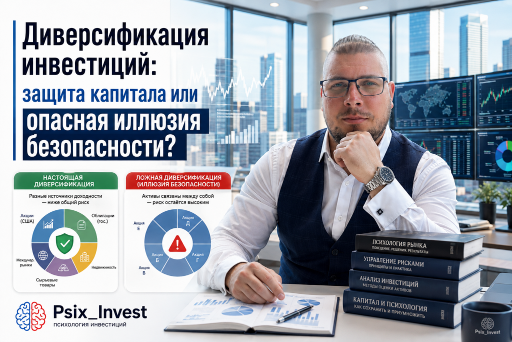 ​Диверсификация инвестиций: защита капитала или опасная иллюзия безопасности?