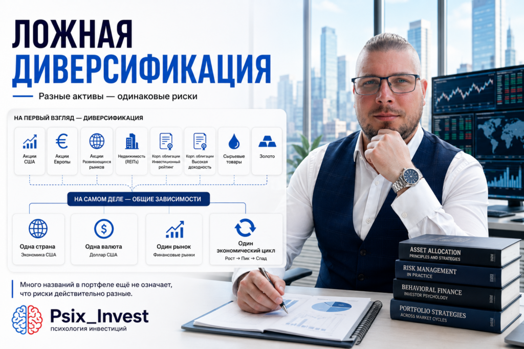 Пример скрытой концентрации рисков в инвестиционном портфеле