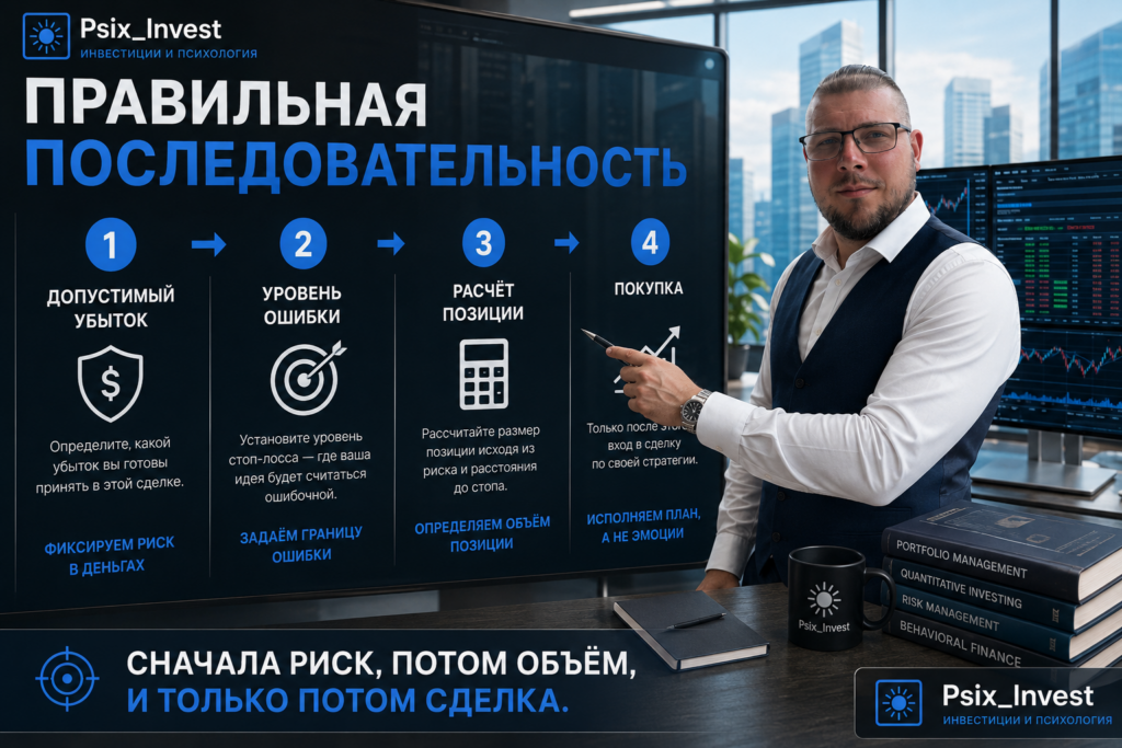 Влияние чрезмерной уверенности на размер инвестиционной позиции