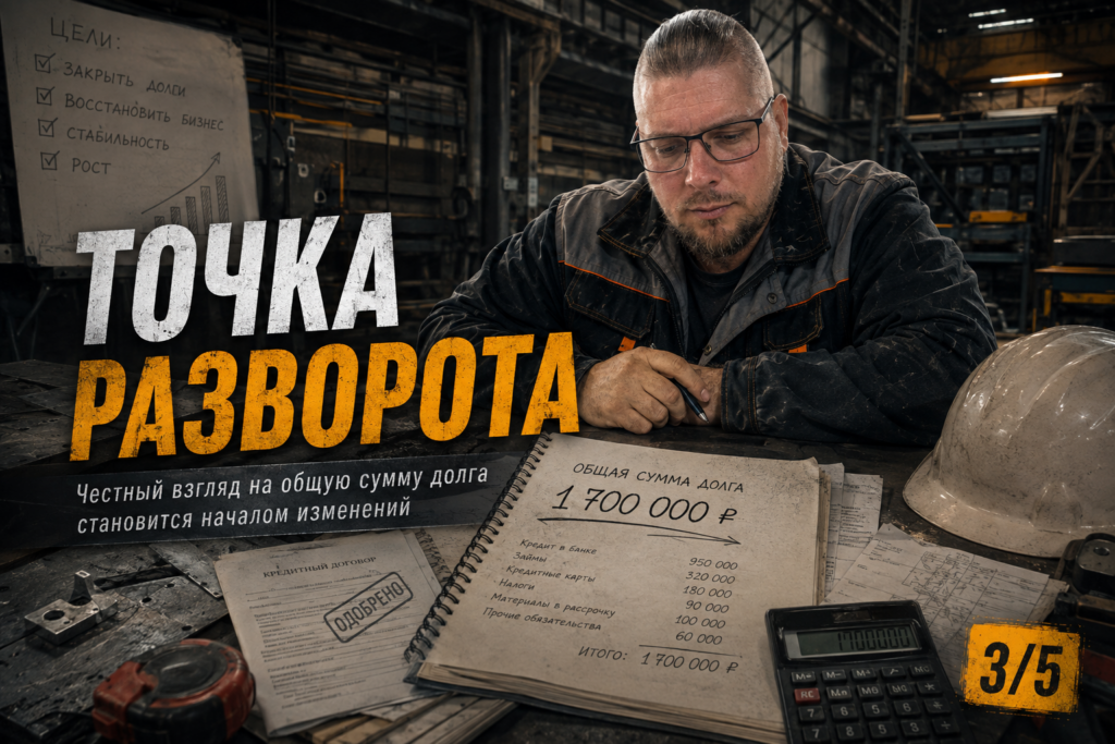 Расчёт общей суммы долгов и начало личного финансового плана