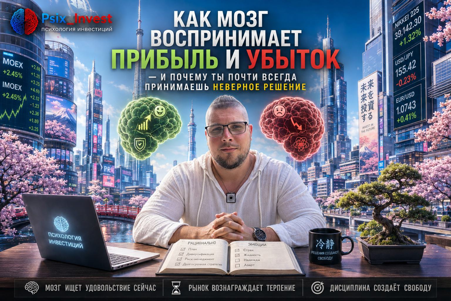 ​Как мозг воспринимает прибыль и убыток — и почему ты почти всегда принимаешь неверное решение