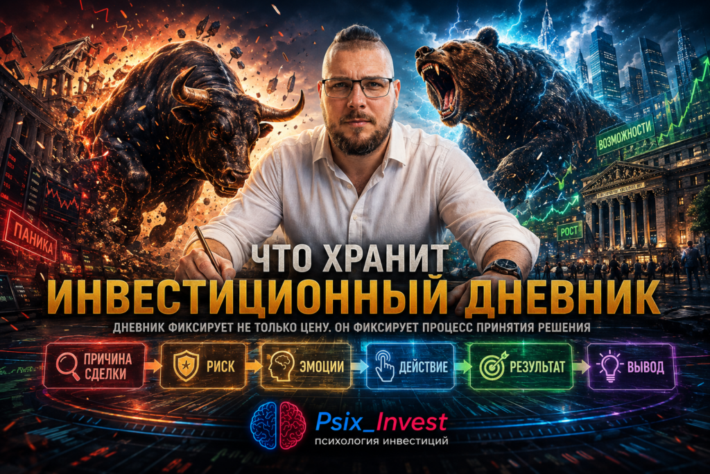 Структура инвестиционного дневника от причины покупки до анализа результата