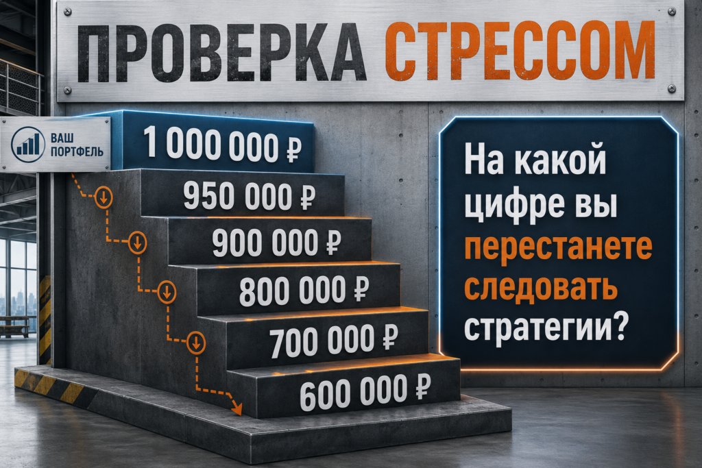 Проверка психологической устойчивости инвестора при различной глубине просадки портфеля»