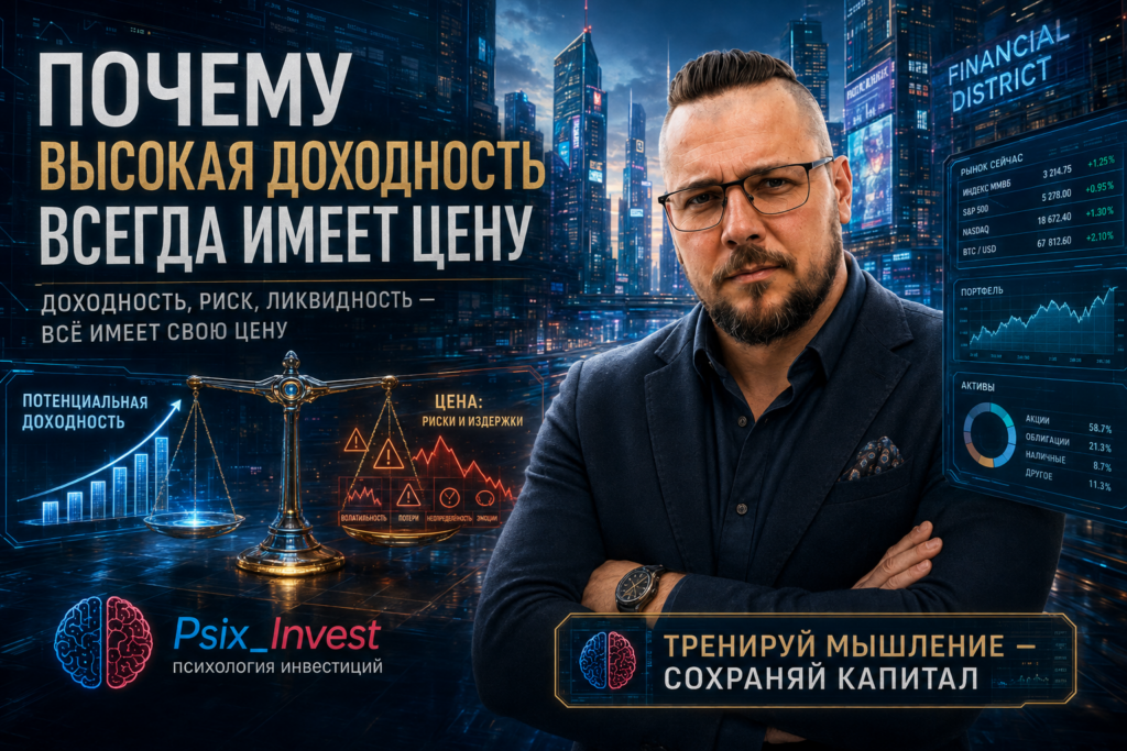Высокая доходность имеет риск
