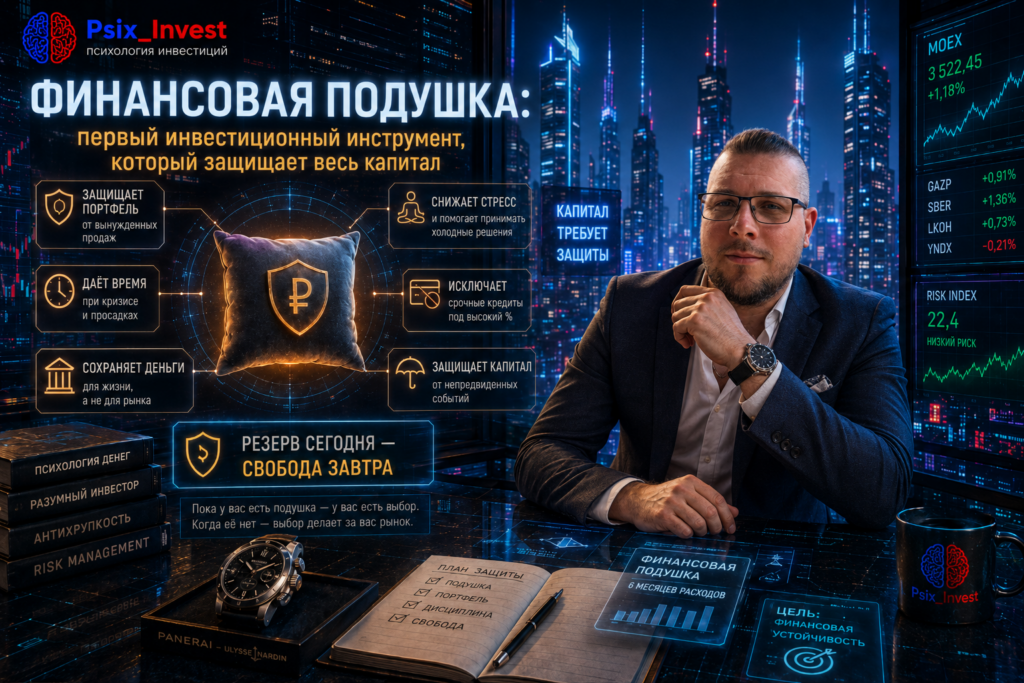Финансовая подушка: первый инвестиционный инструмент, который защищает весь капитал