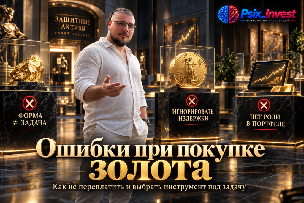 Ошибки при покупке золота: что проверить до вложения денег