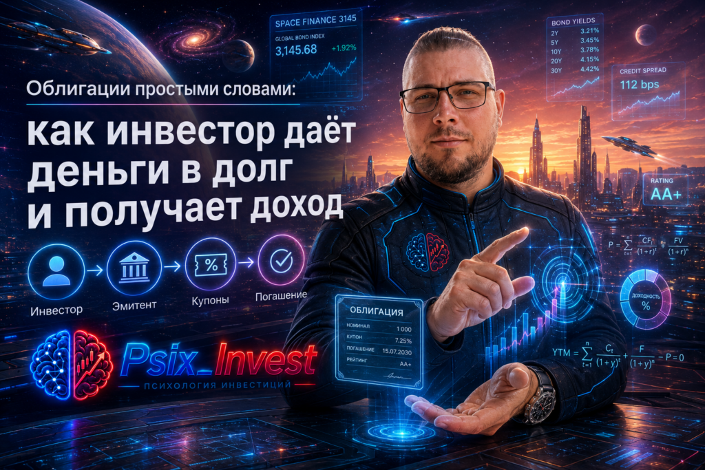 Облигации простыми словами: как инвестор даёт деньги в долг и получает доход