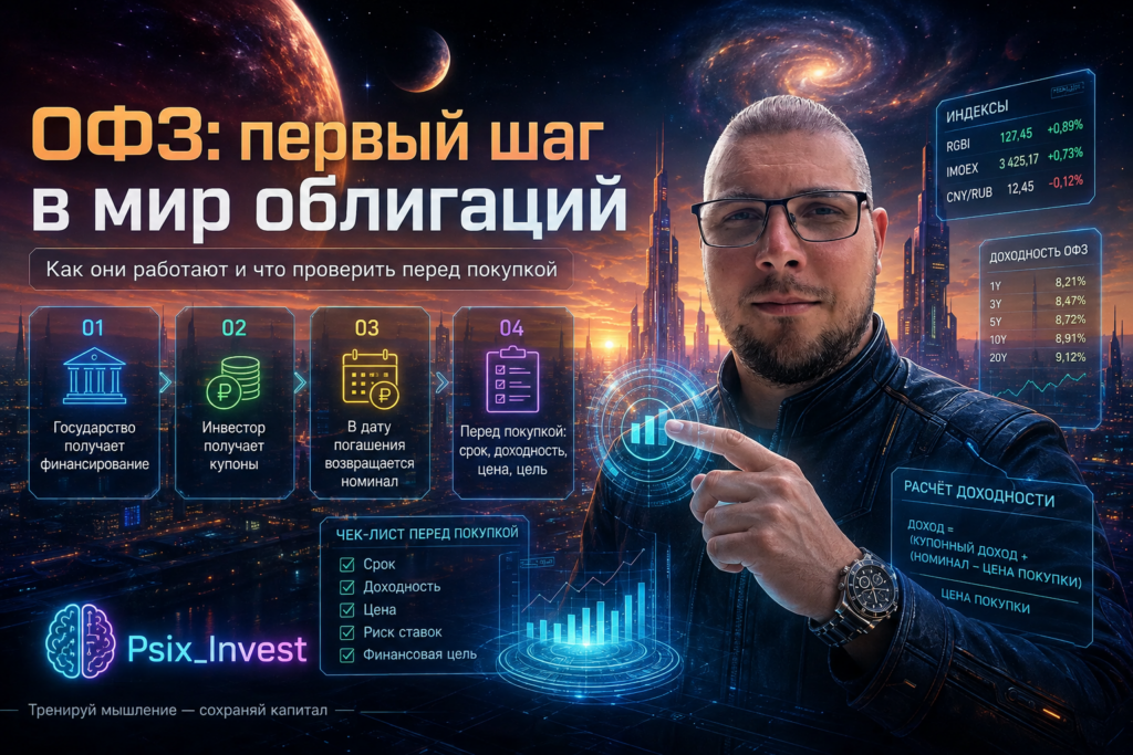 ОФЗ: первый шаг в мир облигаций — как они работают и что проверить перед покупкой