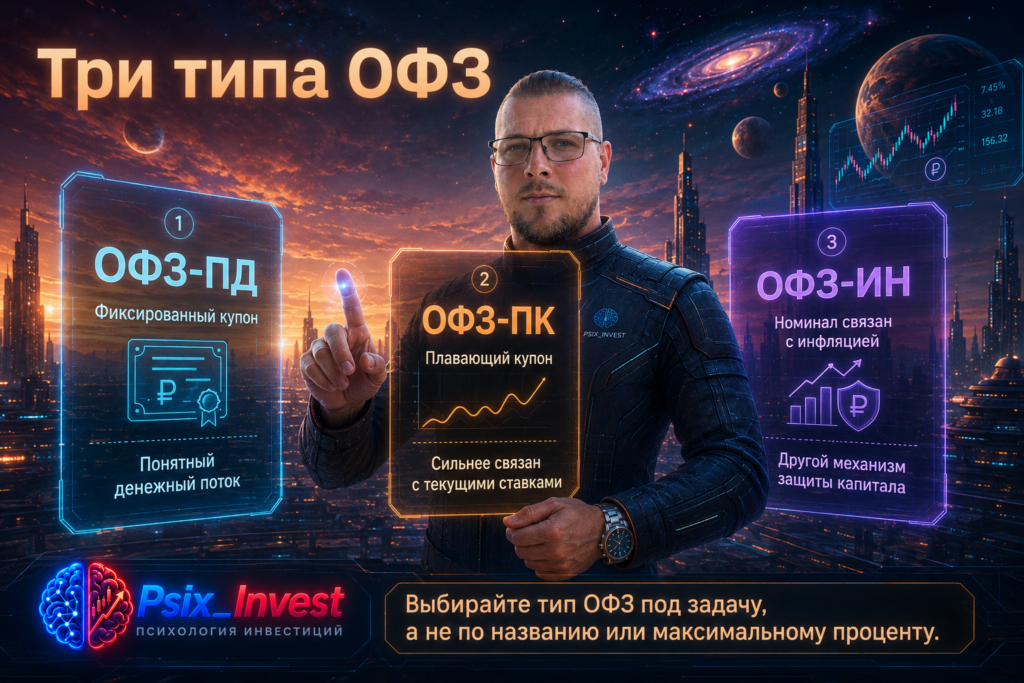 Сравнение ОФЗ с постоянным, плавающим и индексируемым номиналом
