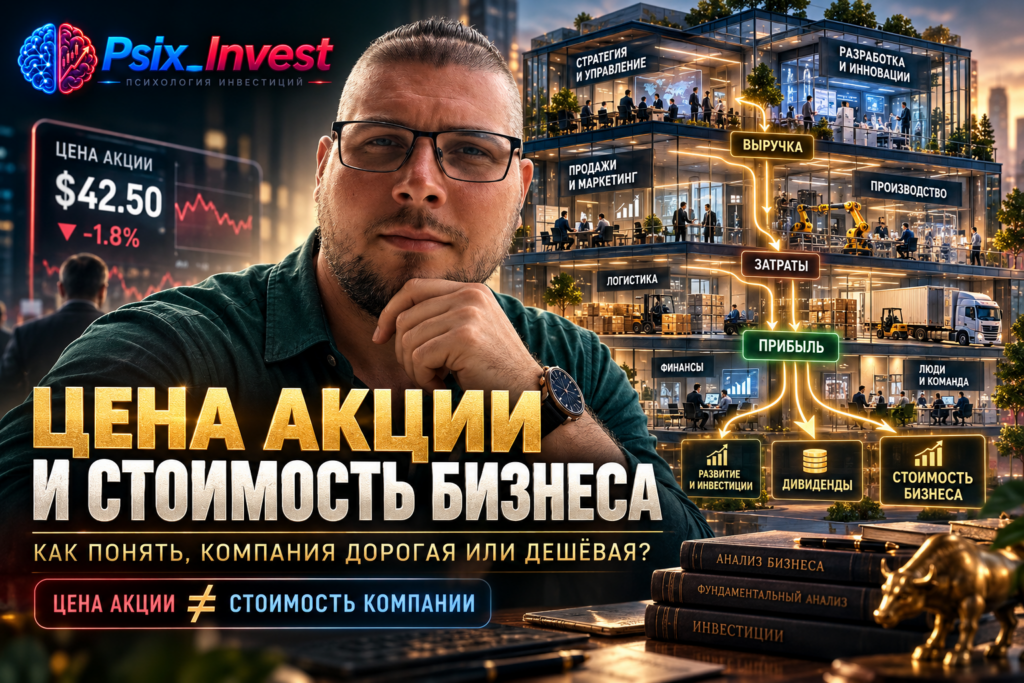 Цена акции и стоимость бизнеса: как понять, компания дорогая или дешёвая