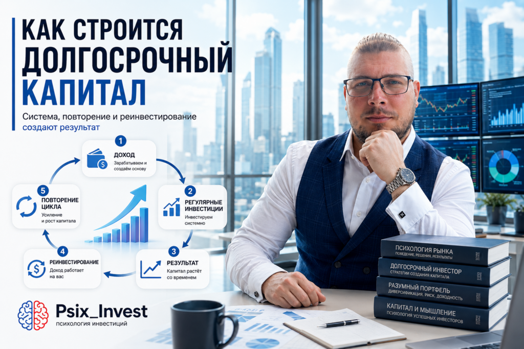 Схема постепенного формирования долгосрочного инвестиционного капитала