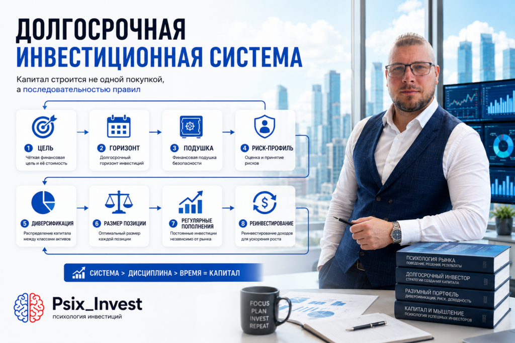 Основные элементы системы долгосрочного инвестирования