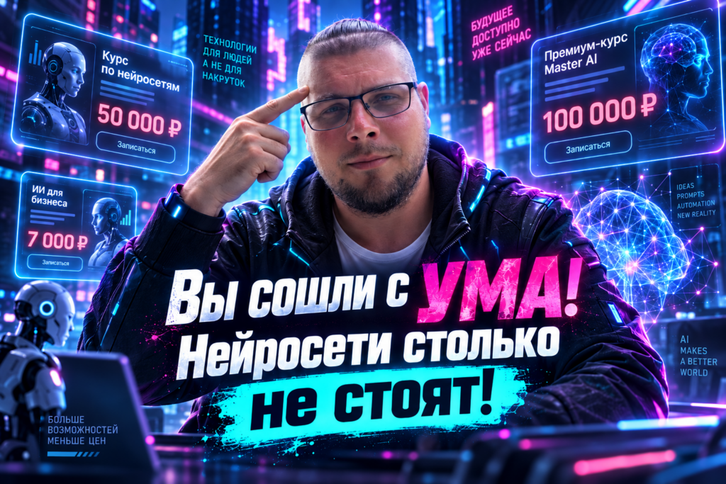 Стоит ли покупать дорогие курсы по нейросетям: почему я бы сначала научился сам