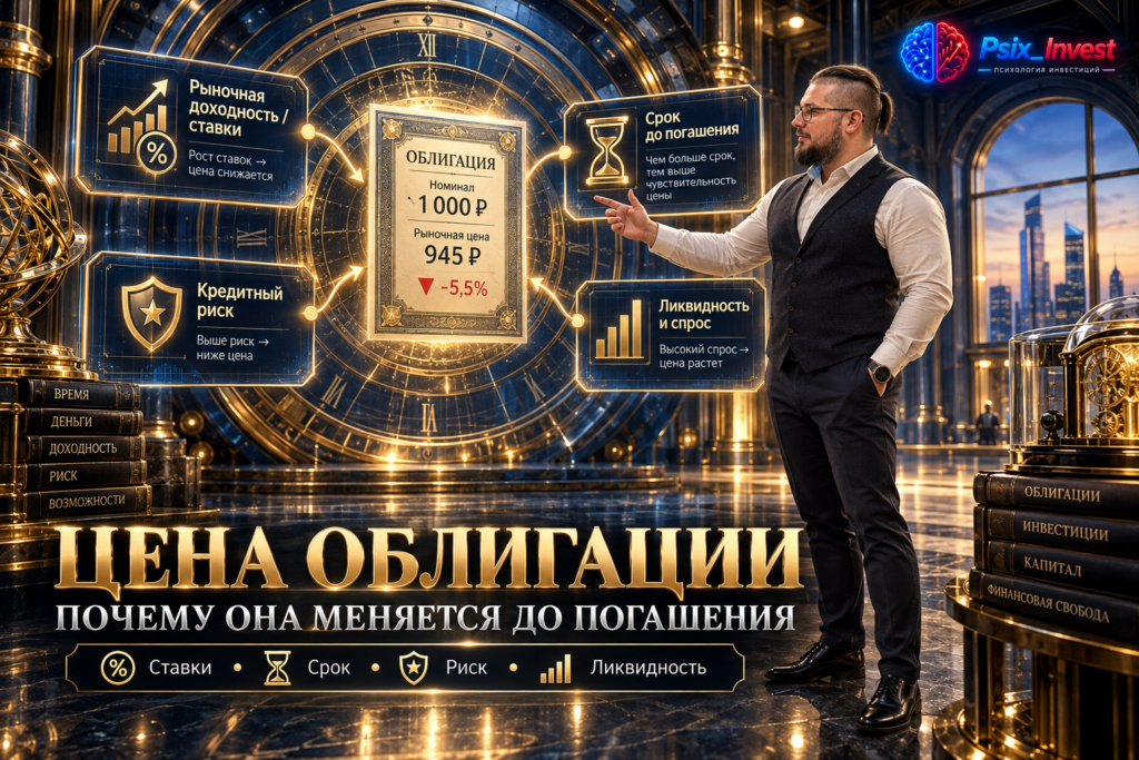 Цена облигации: почему она меняется до погашения