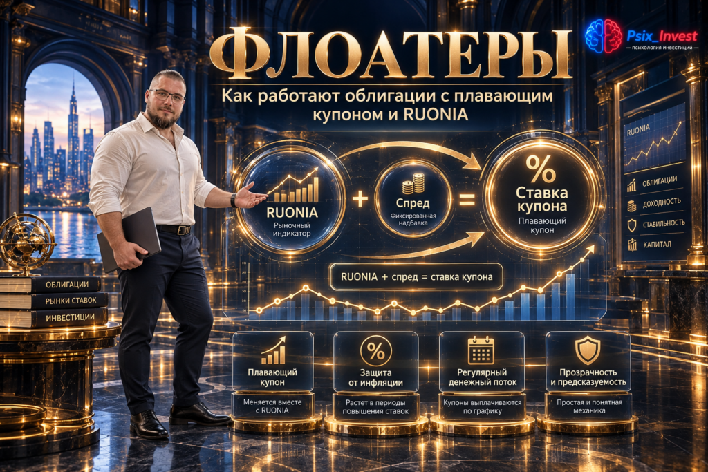 Флоатеры: как работают облигации с плавающим купоном и RUONIA