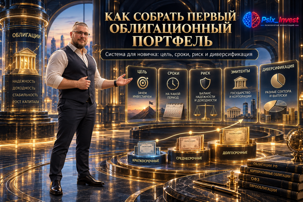 Облигационный портфель: как собрать первый набор облигаций с нуля