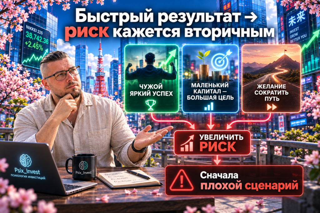 Три причины, почему новички гонятся за доходностью и недооценивают инвестиционные риски.