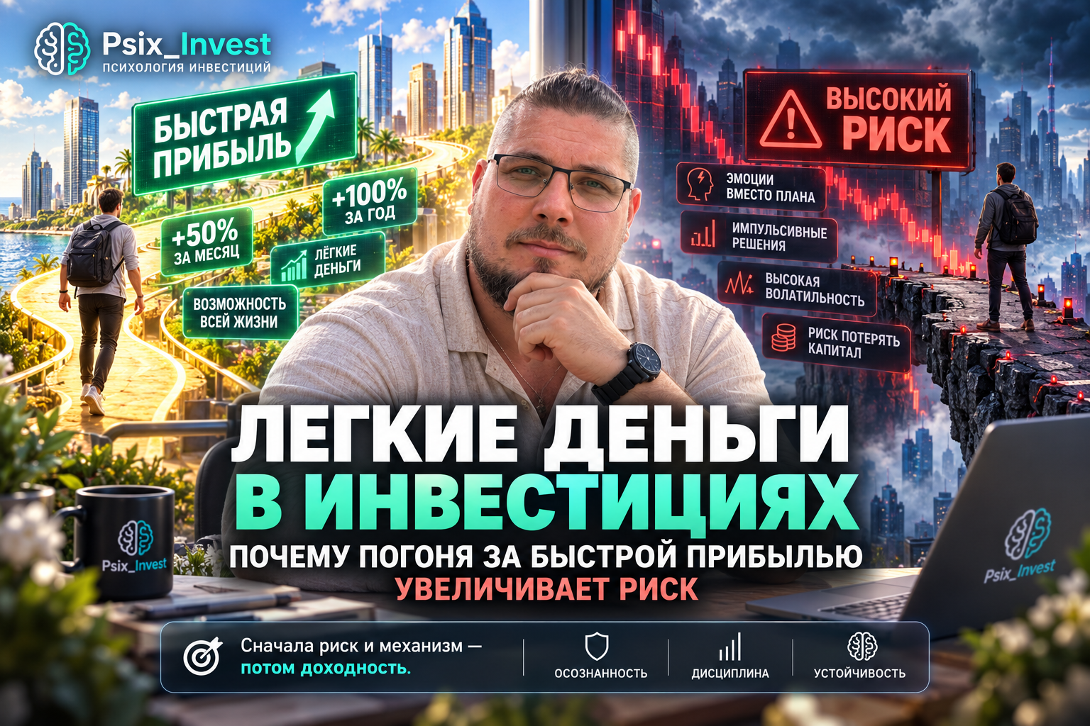 Легкие деньги в инвестициях: почему погоня за быстрой прибылью увеличивает риск