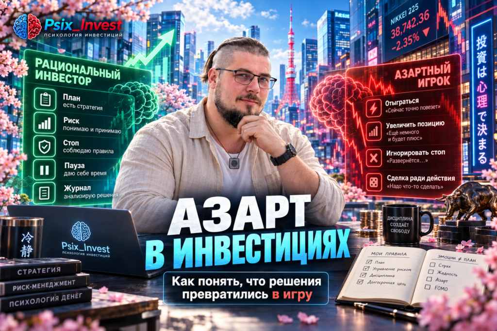 Азарт в инвестициях: как понять, что решения превратились в игру