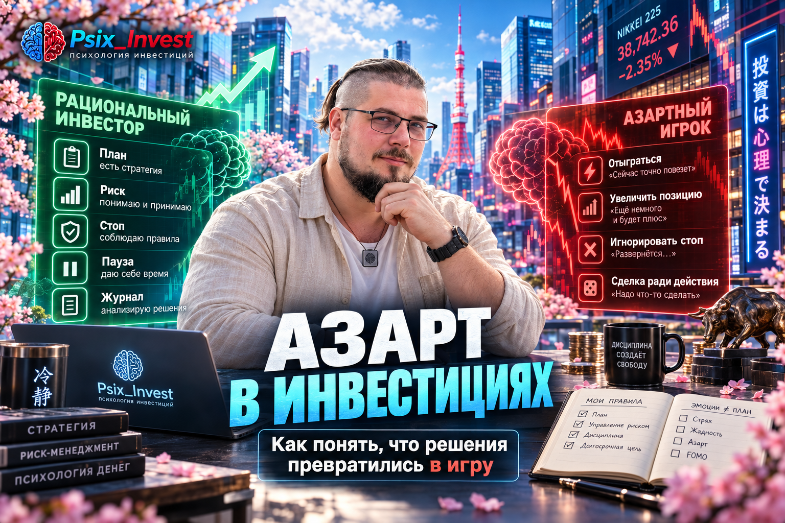 Азарт в инвестициях: как понять, что решения превратились в игру